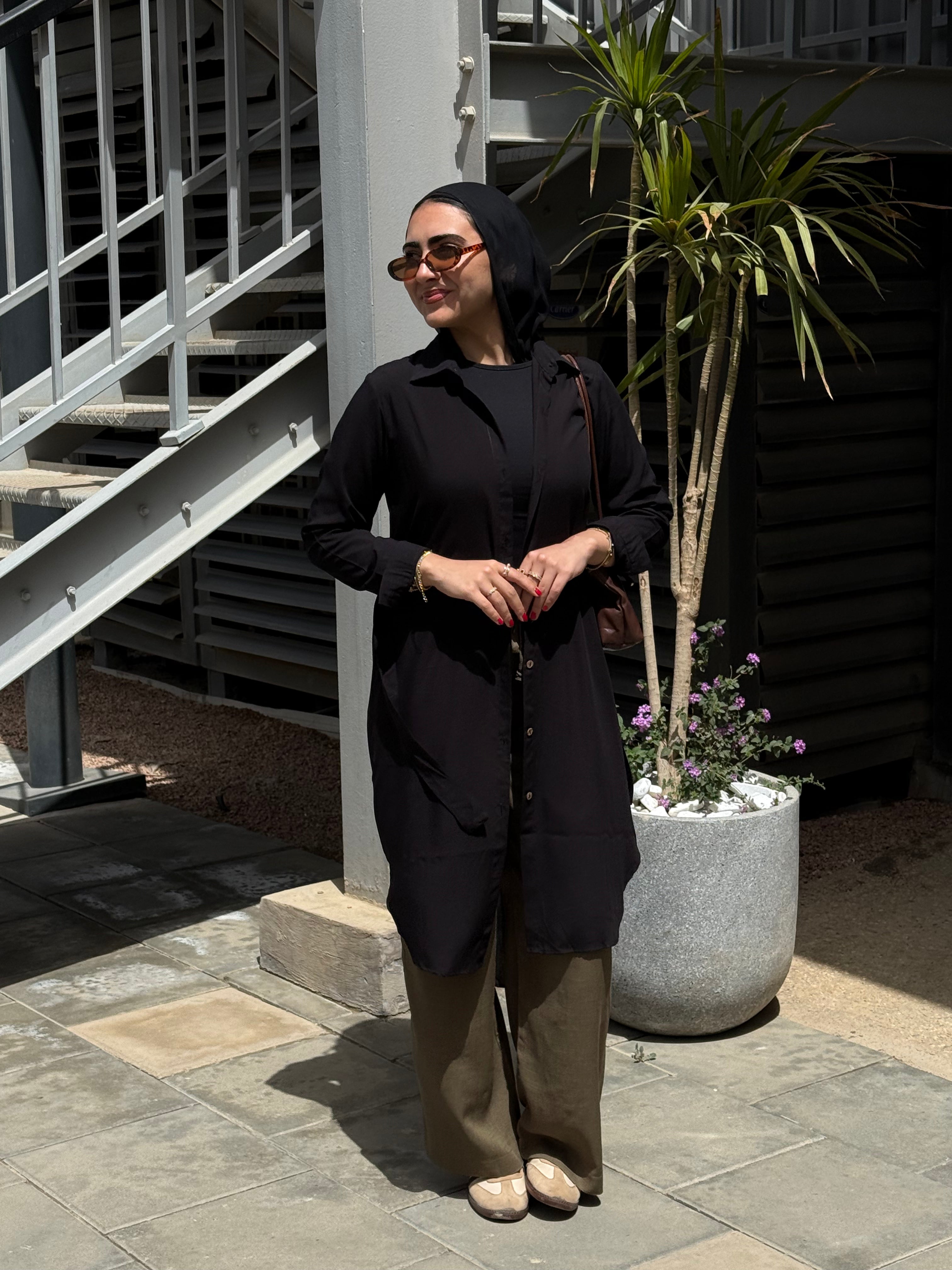 Belted Long Tunic