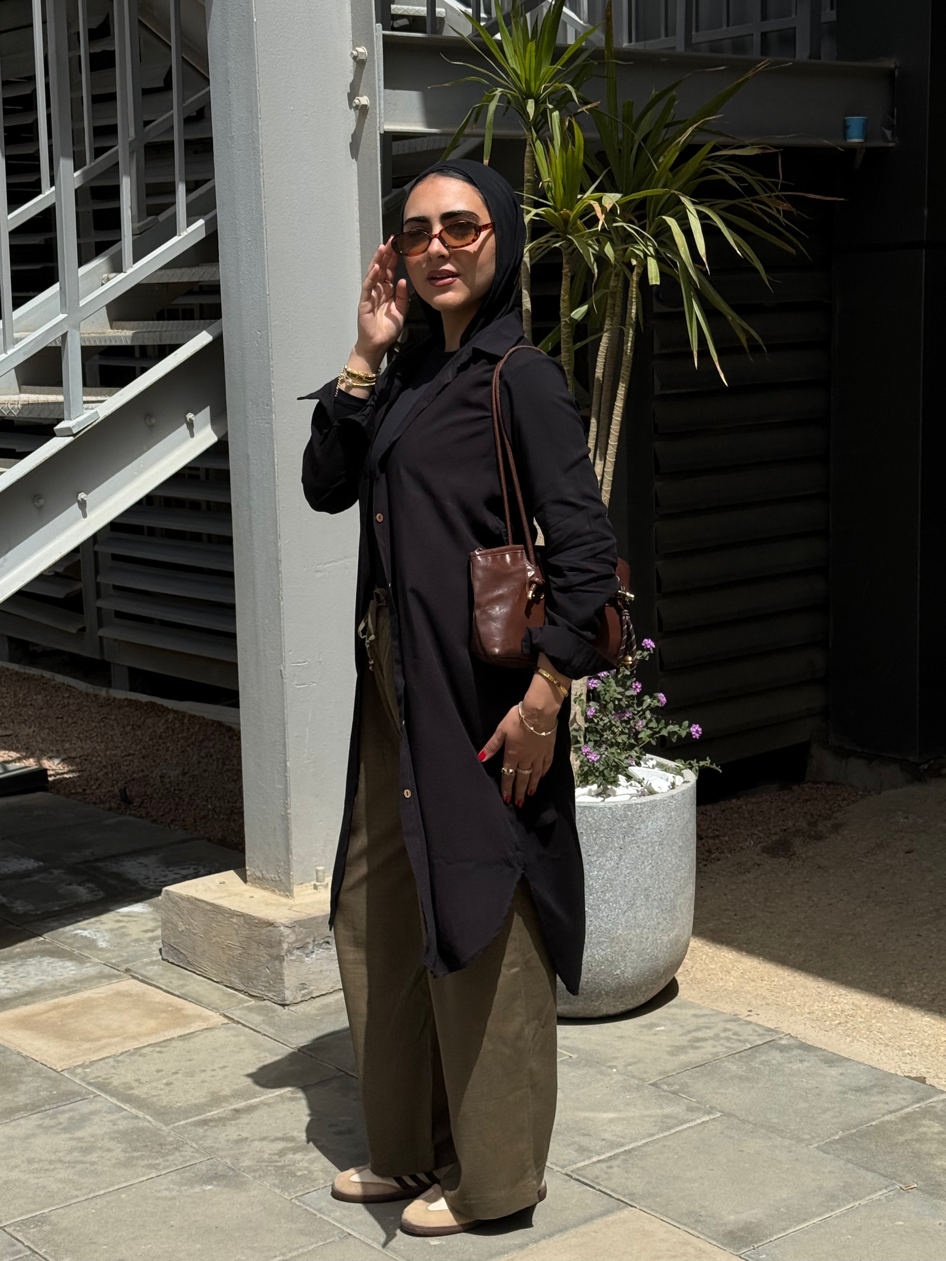 Belted Long Tunic