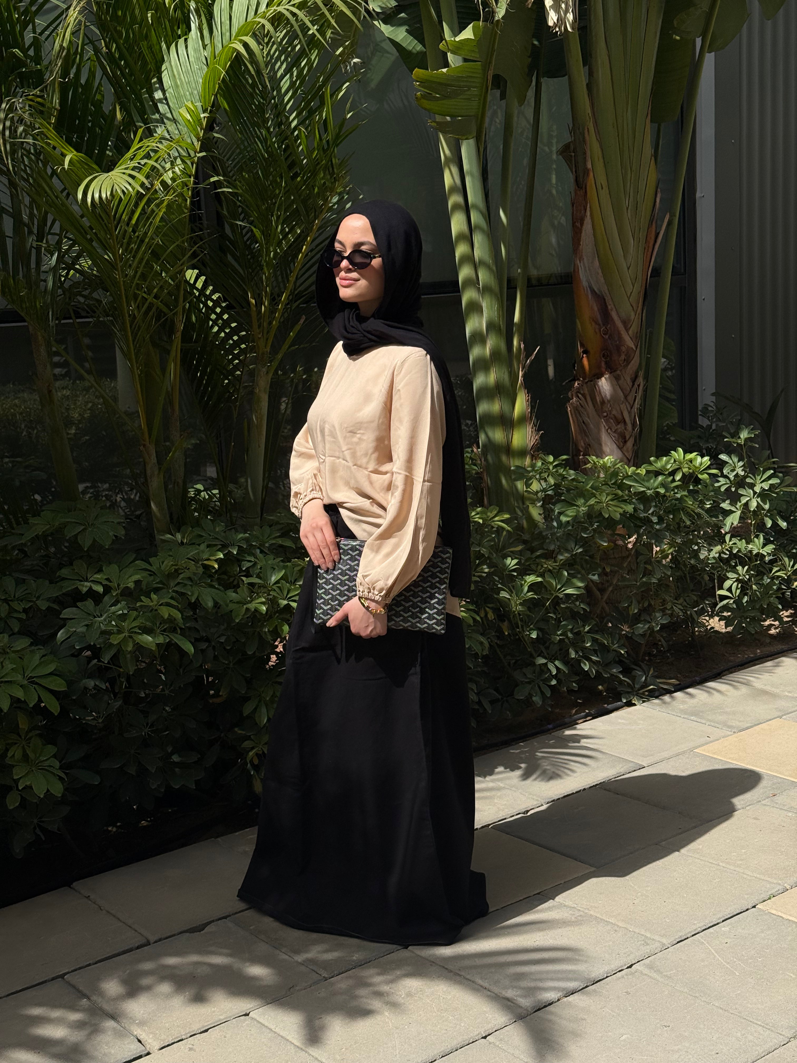Gabardine skirt