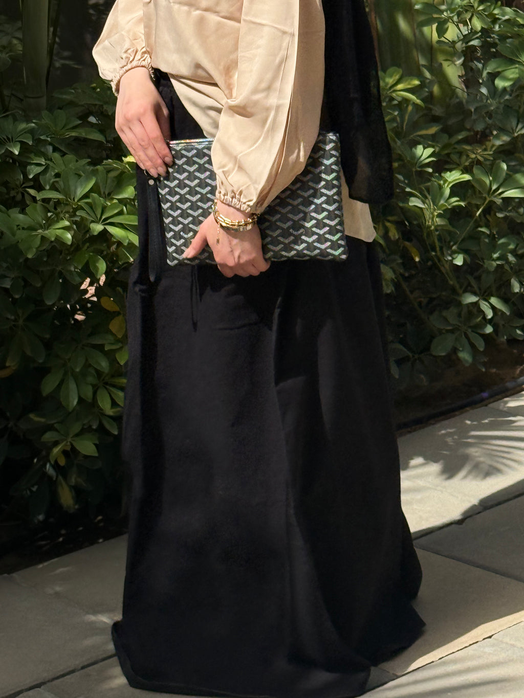 Gabardine skirt