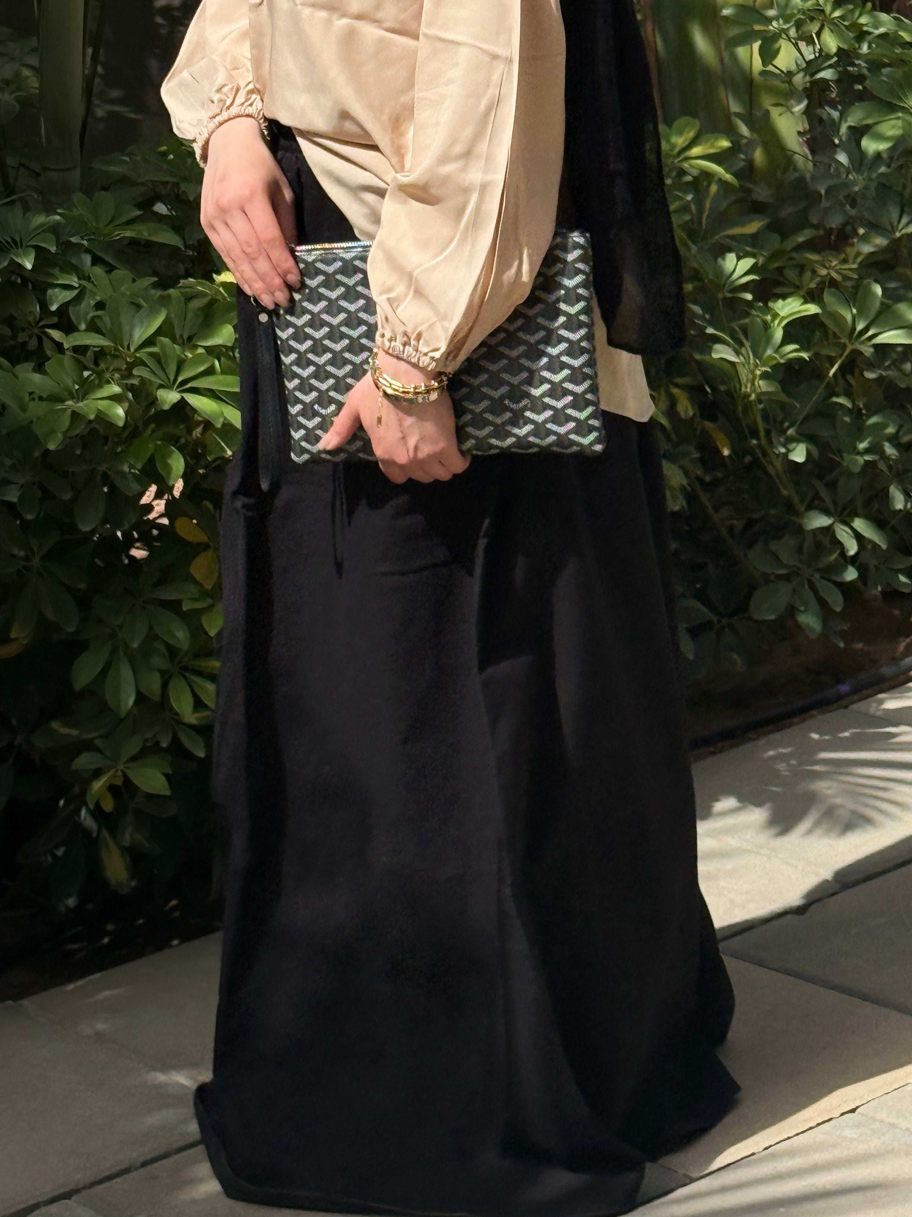 Gabardine skirt