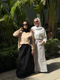 Gabardine skirt