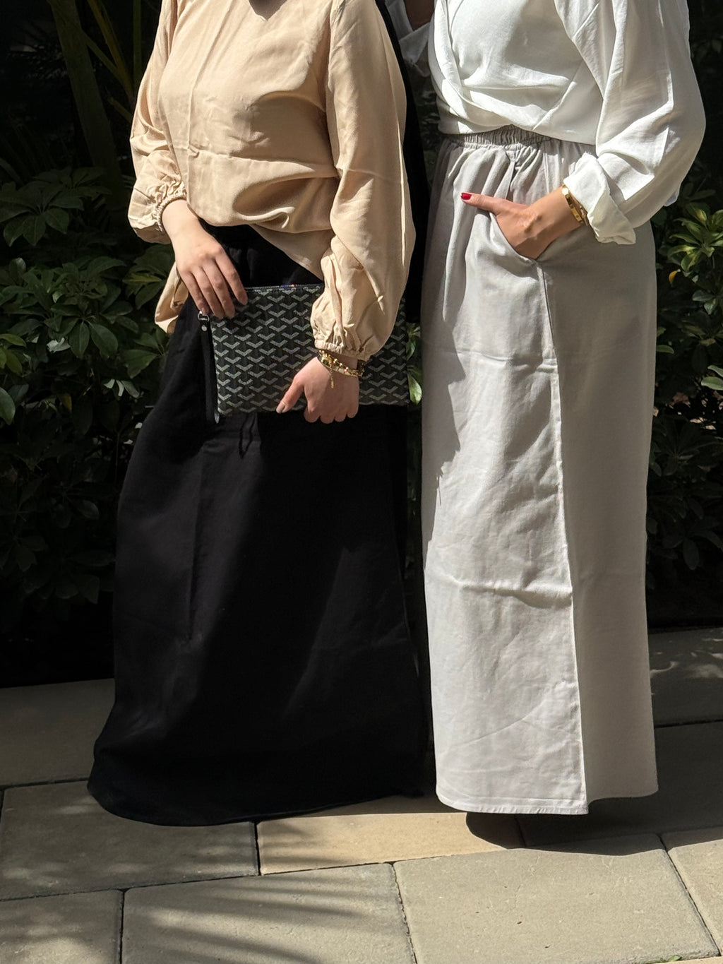Gabardine skirt